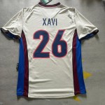 Xavi Barcelona 9899 Retro Jersey Maillot Trikot Maglia